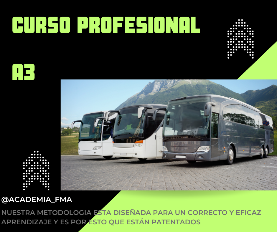 Curso Conducción Profesional Clase A3